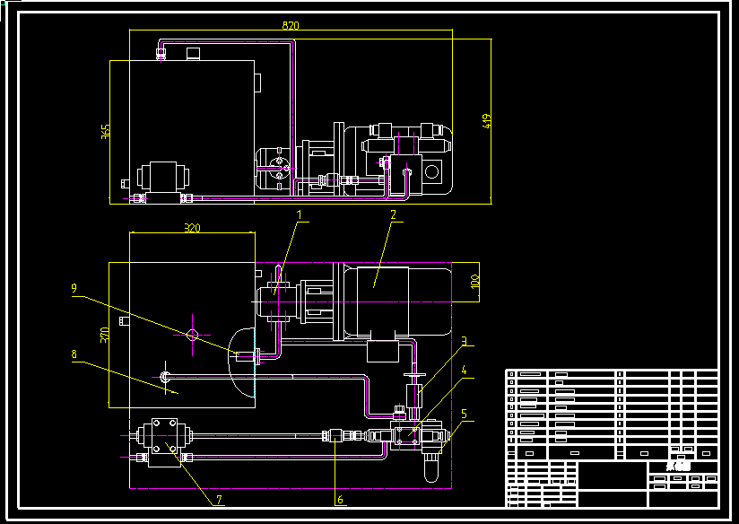 0009-液压升降台设计