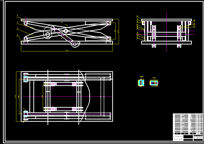 0009-液压升降台设计