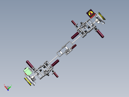 爬墙吸盘机器人三维建模图纸 SOLIDWORKS设计 单个sldprt文件