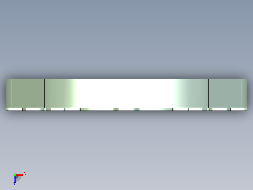 转矩臂平行包俯视图