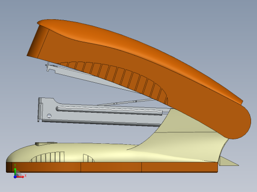 solidworks 订书机前视缩略图