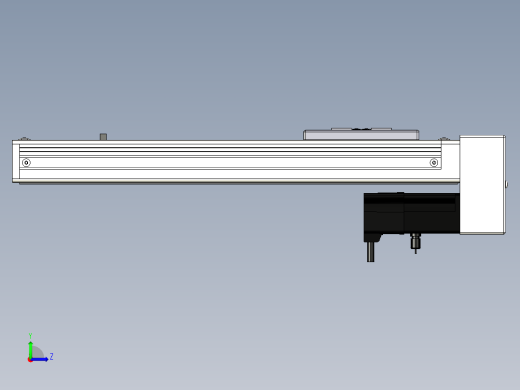 Toyo东佑达直线模组-ECH6-250-BM-M5左视缩略图