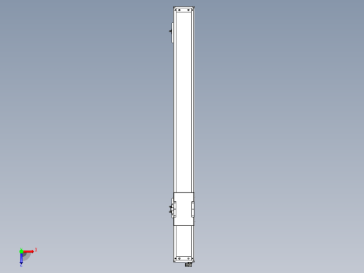 Toyo东佑达直线模组-ECH10-900-M-C4反俯视缩略图