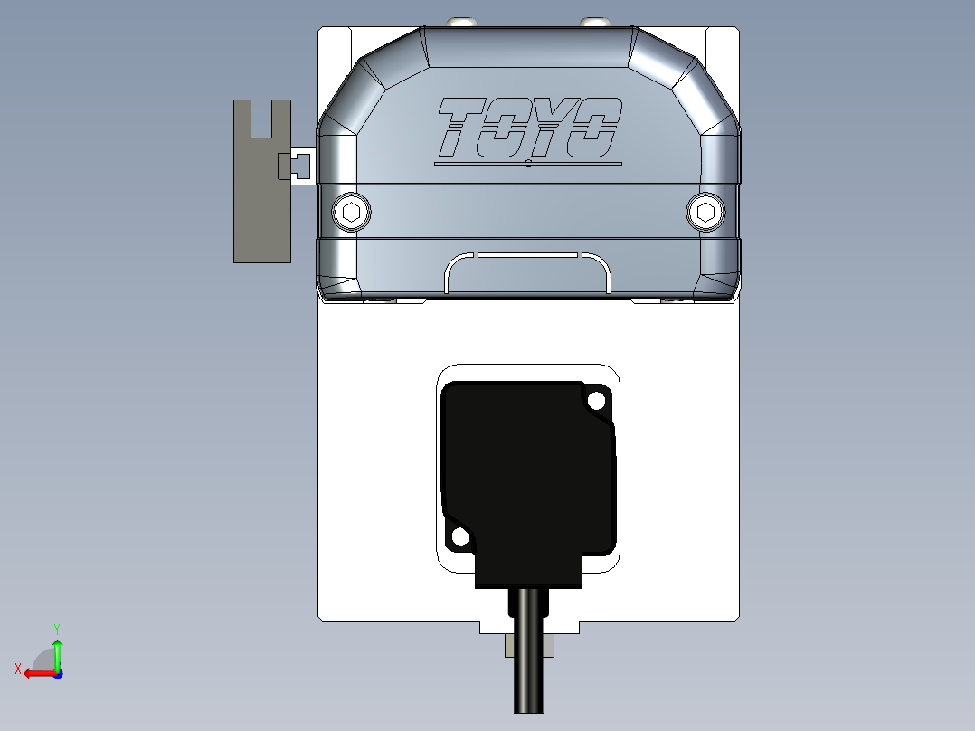 Toyo东佑达直线模组-ETH12-750-BM-100W+煞車后视图