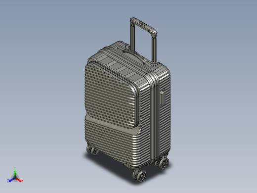 口袋拉杆箱设计