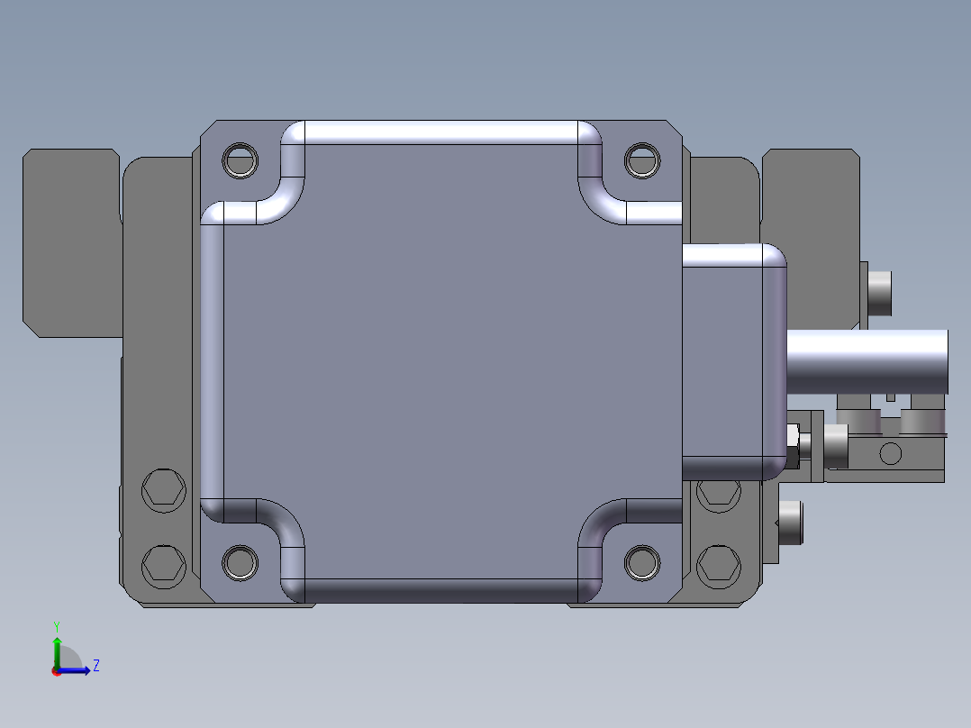 步进移载取料机构_3503左视图