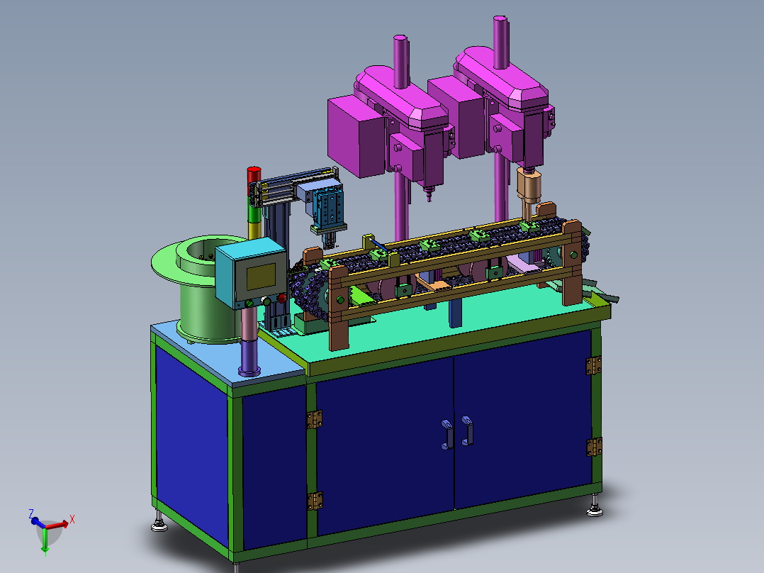 B08-链板式自动攻牙机