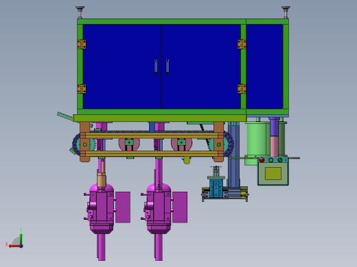 B08-链板式自动攻牙机后视缩略图