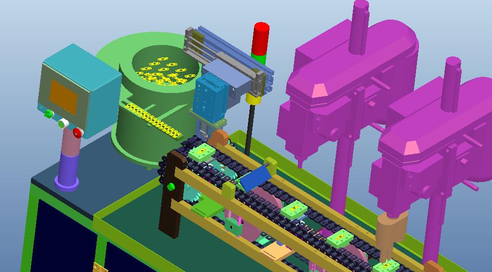 B08-链板式自动攻牙机