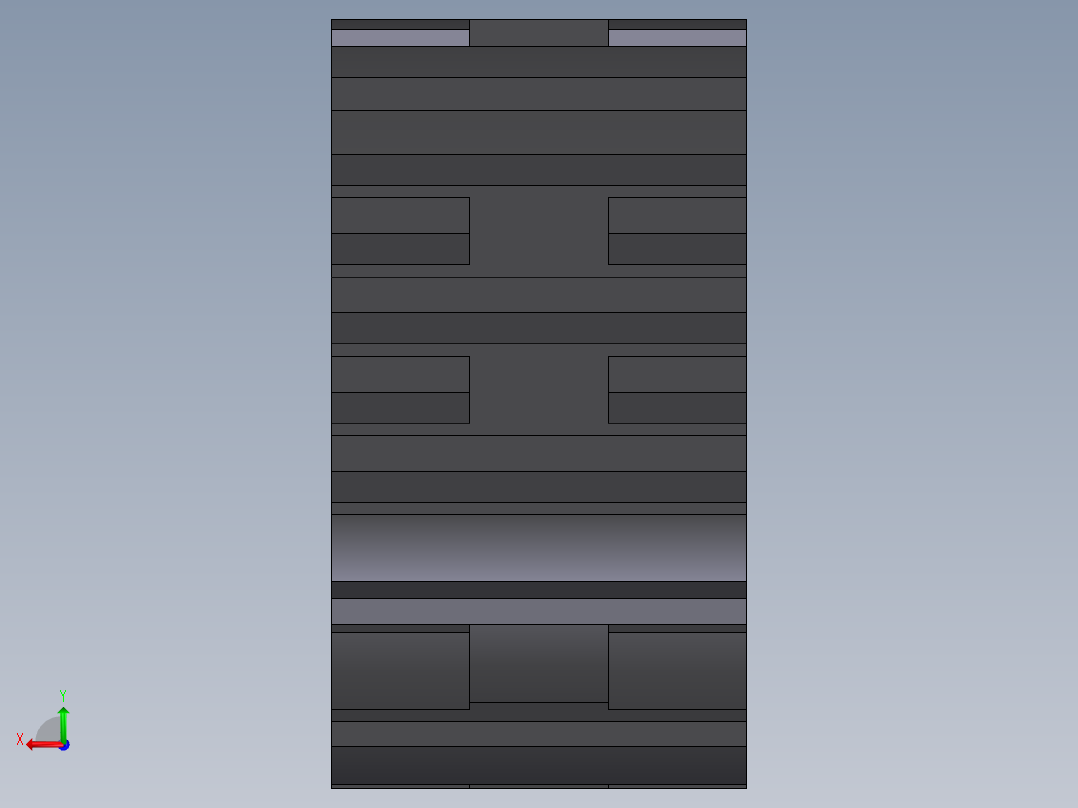 橡胶履带后视图