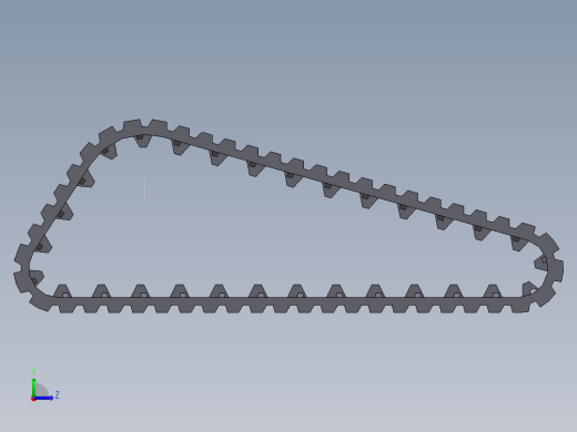 橡胶履带左视缩略图