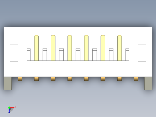 JST-S8B-PH-K-S俯视缩略图