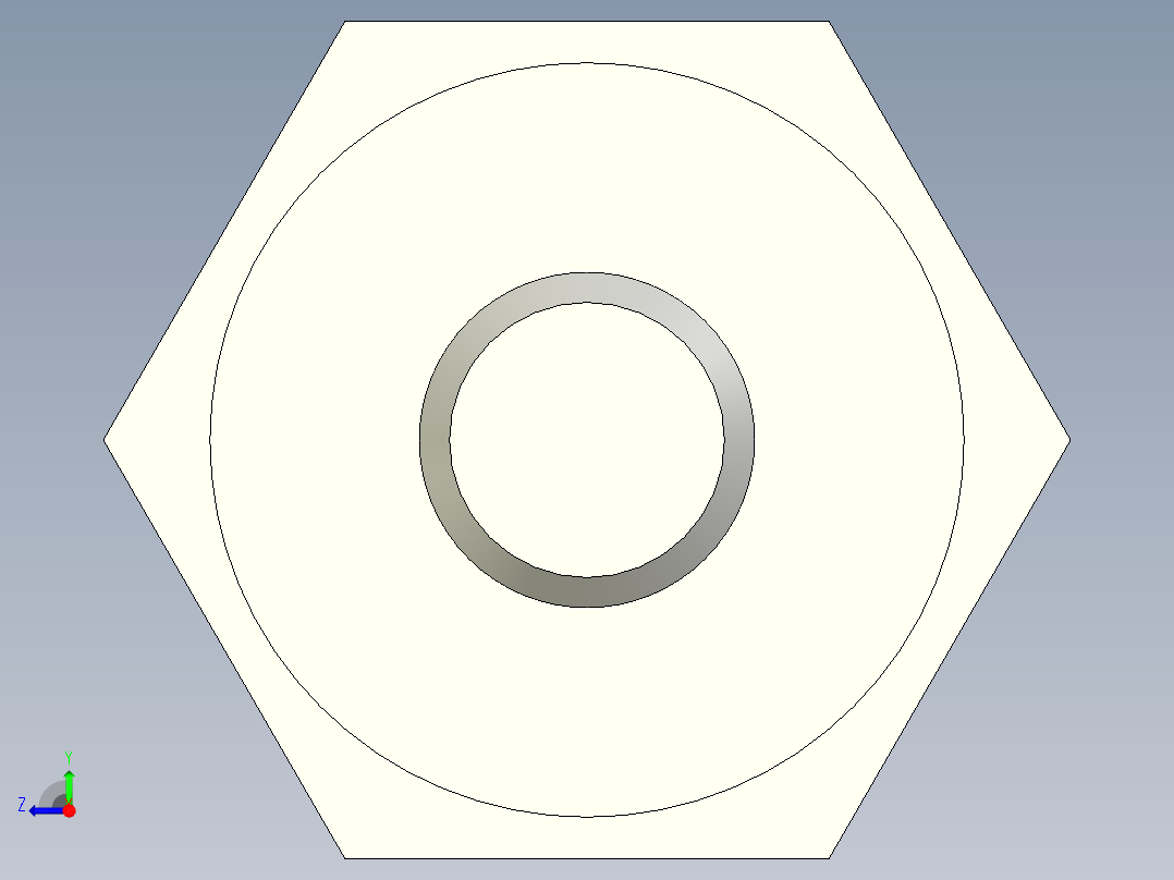 螺栓-Screw-M12-15-10-14-30-45-Yes.stp右视图