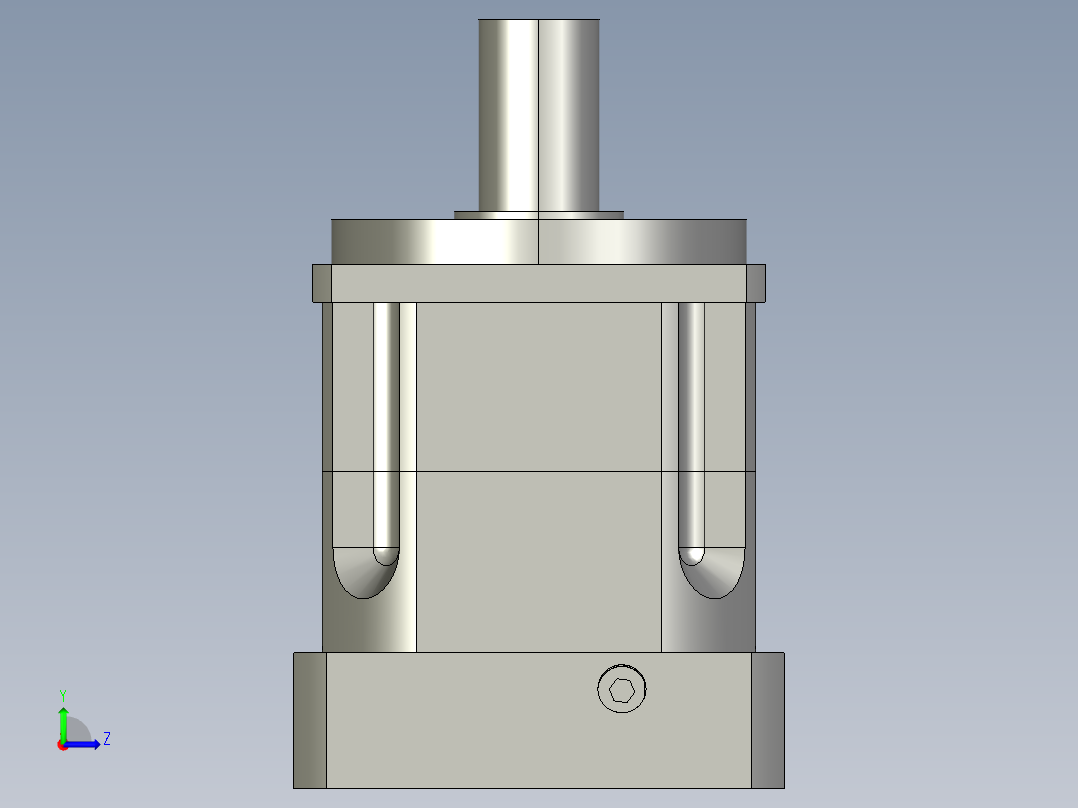 斜齿PGH115-L1 22-110-145-M8 输出32-110-145.STEP左视图