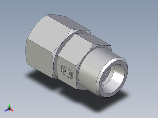 卡套式工业通用硬管接头EO_Distance_piece_adapter_DA12SOMDCF