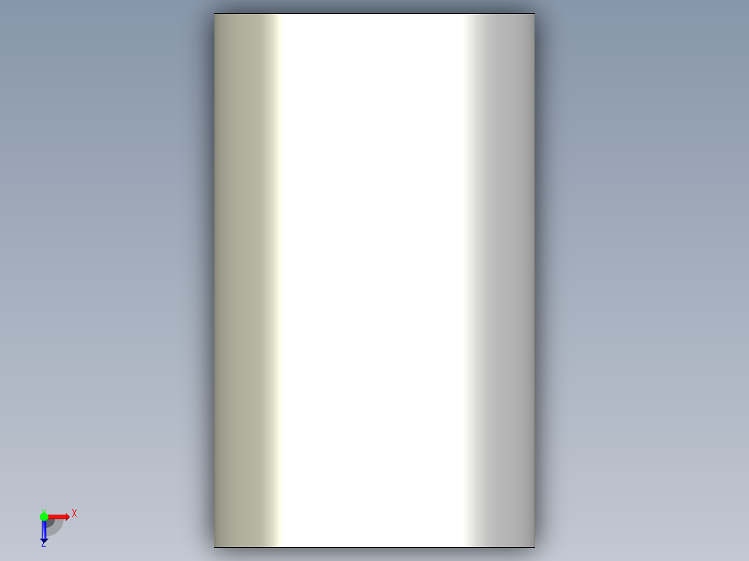 圓線彈簧(25%壓縮量)WB-3D多系列多零件图纸模型俯视图