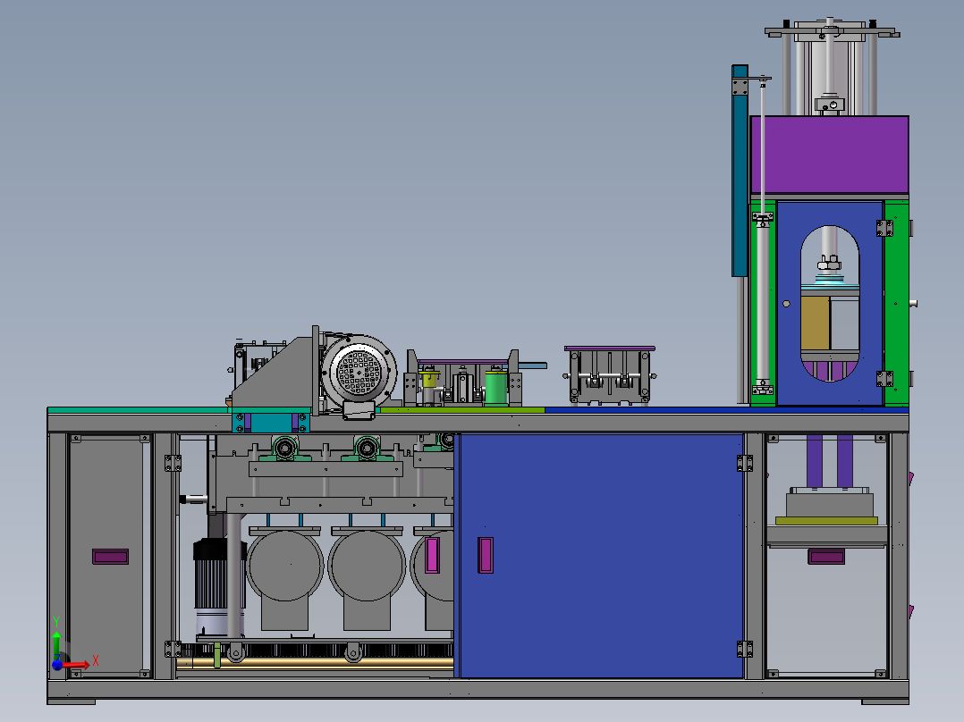 75装极片机前视图