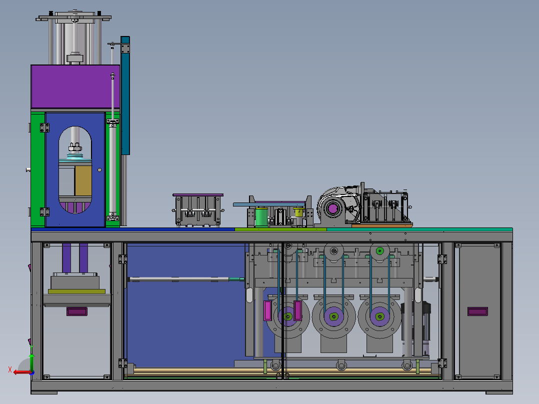 75装极片机后视图