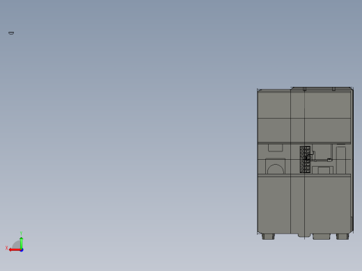 基恩士XG-7000A_7500A_2_kc图纸模型后视缩略图