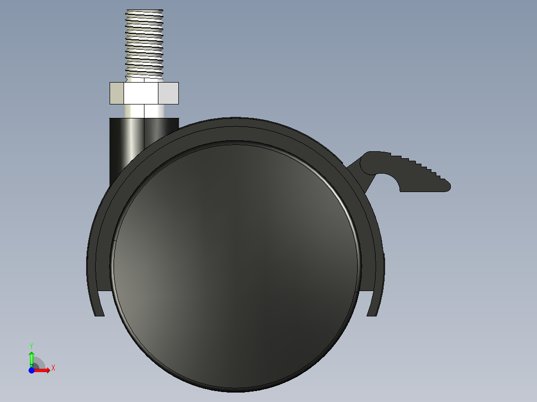 型材-KJN535669 50MM WHEEL前视图