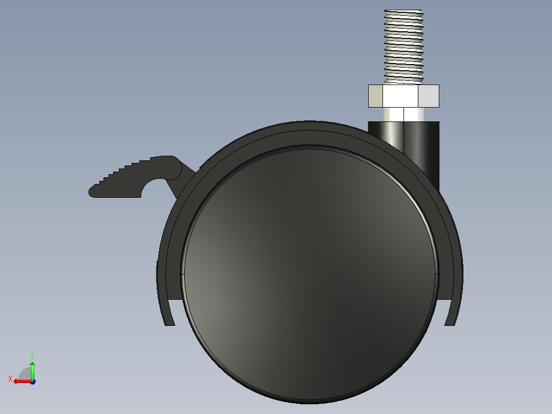 型材-KJN535669 50MM WHEEL后视图