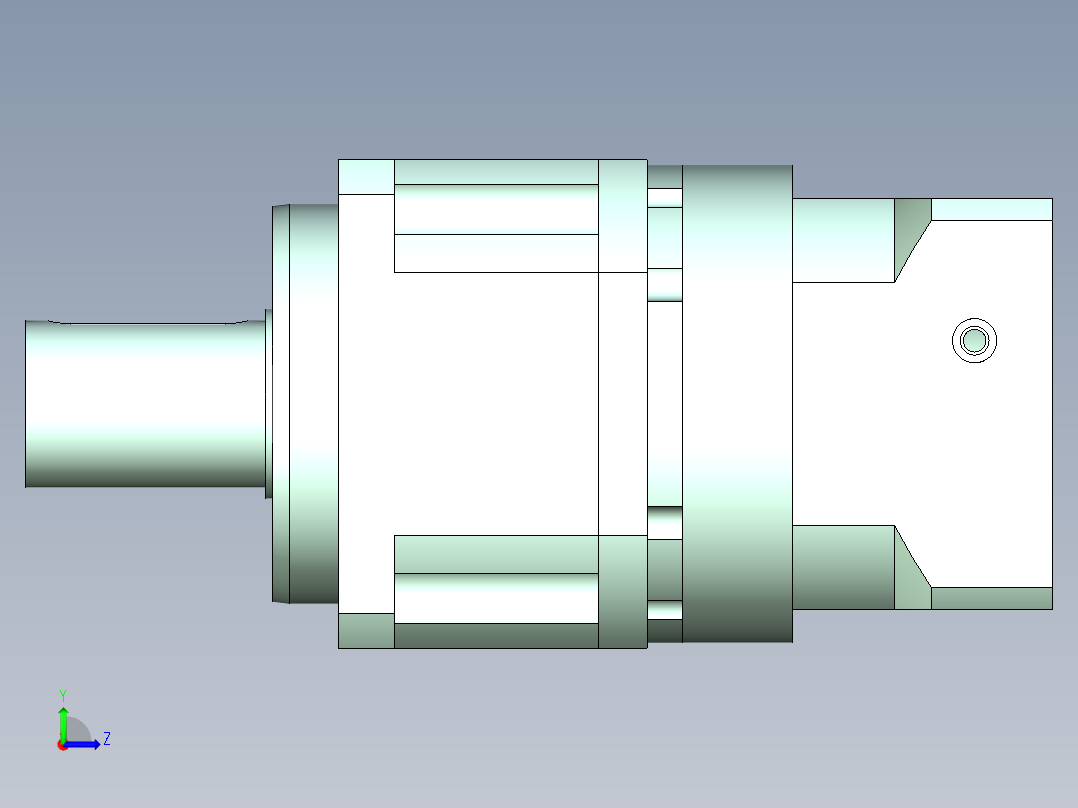 直齿PLX220-L2 35-114.3-200-M12.stp左视图