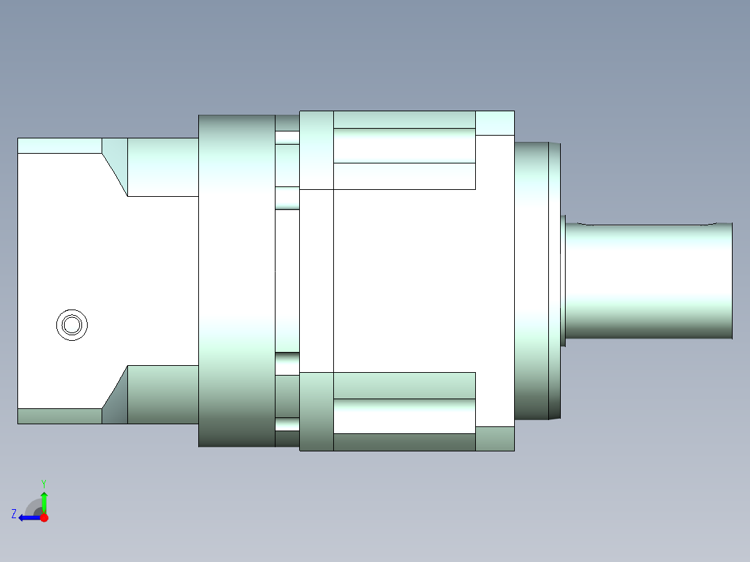 直齿PLX220-L2 35-114.3-200-M12.stp右视图