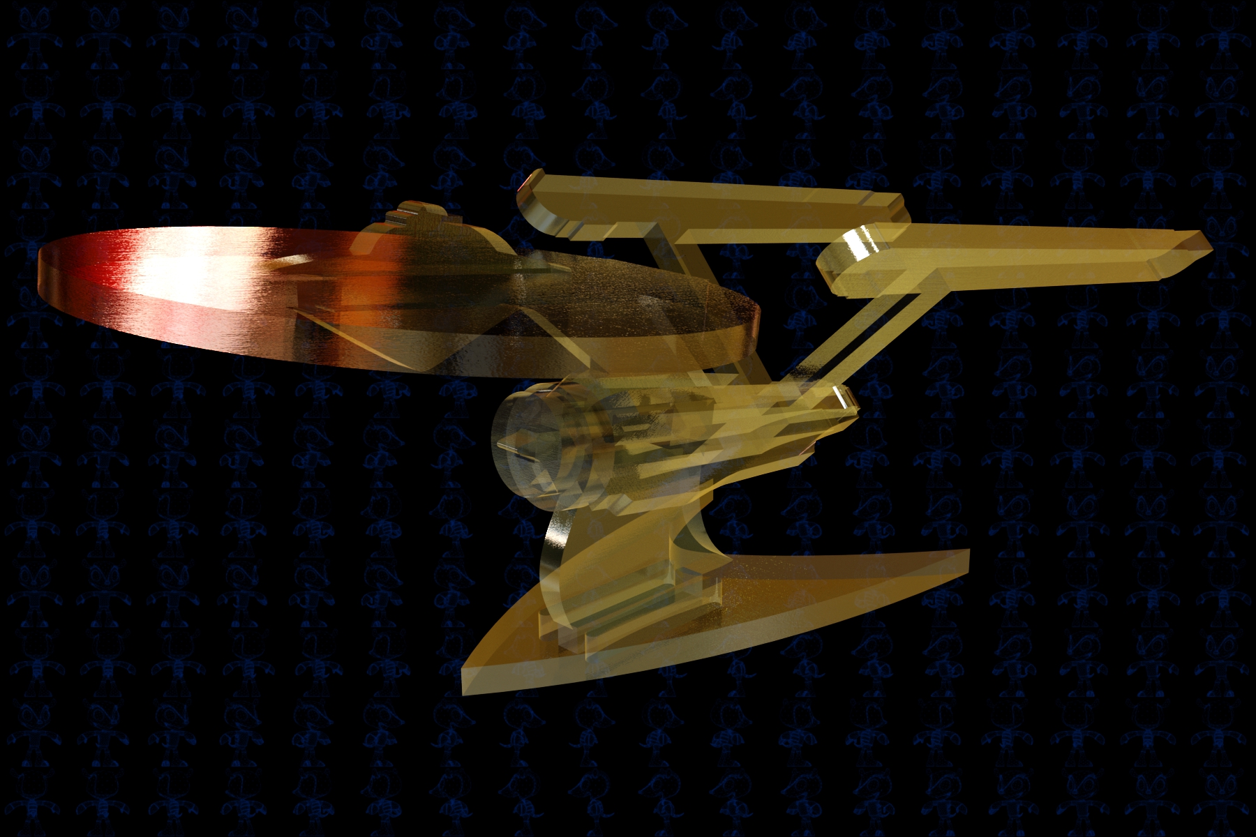 激光下料拼图星际战舰图CAD-SOLIDWORKS 2016, STEP _ IGES