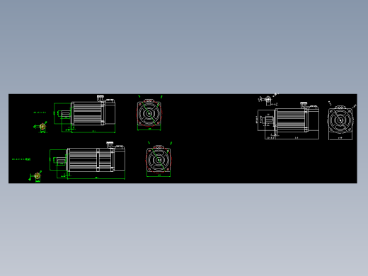 电机MS-80ST-02430-20P7（1011）