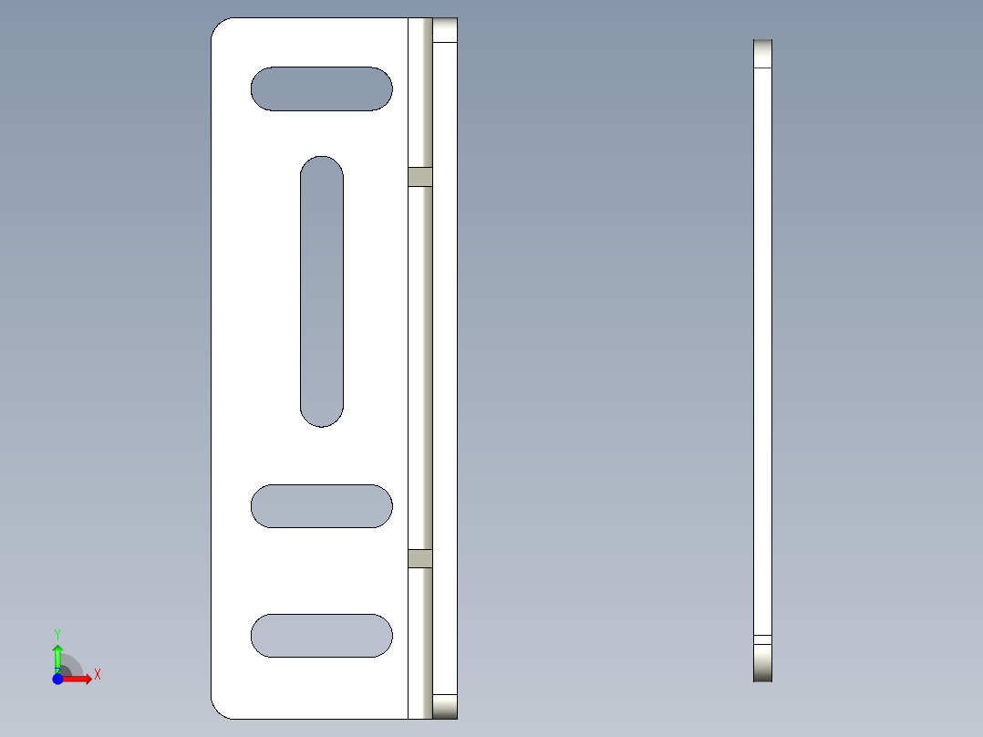 基恩士GV-B02_kc图纸模型前视图
