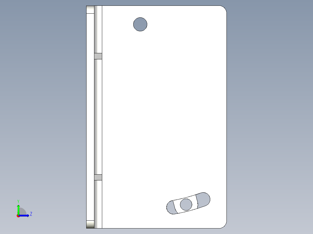 基恩士GV-B02_kc图纸模型左视图