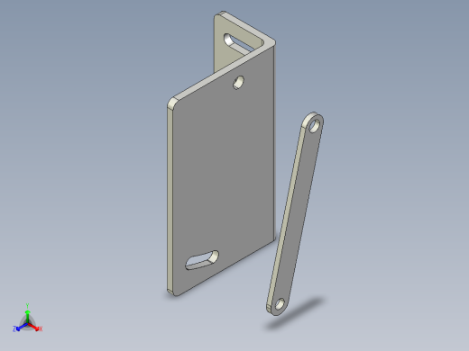 基恩士GV-B02_kc图纸模型正等轴测缩略图