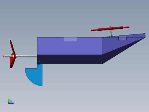 电动小船左视缩略图