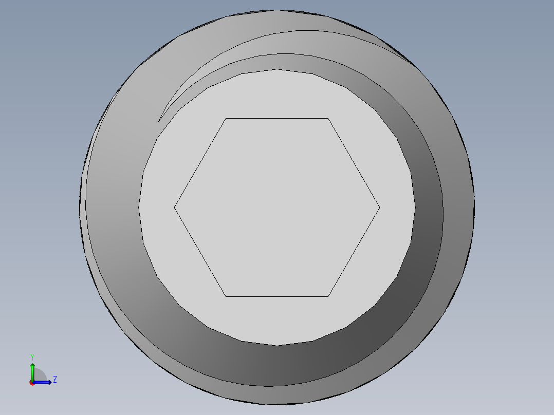 DIN 913-ISO 4026 固定螺钉-M2 L=3.SLDPRT左视图