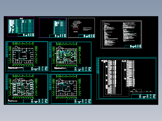 网吧电气照明设计与应急照明设计图