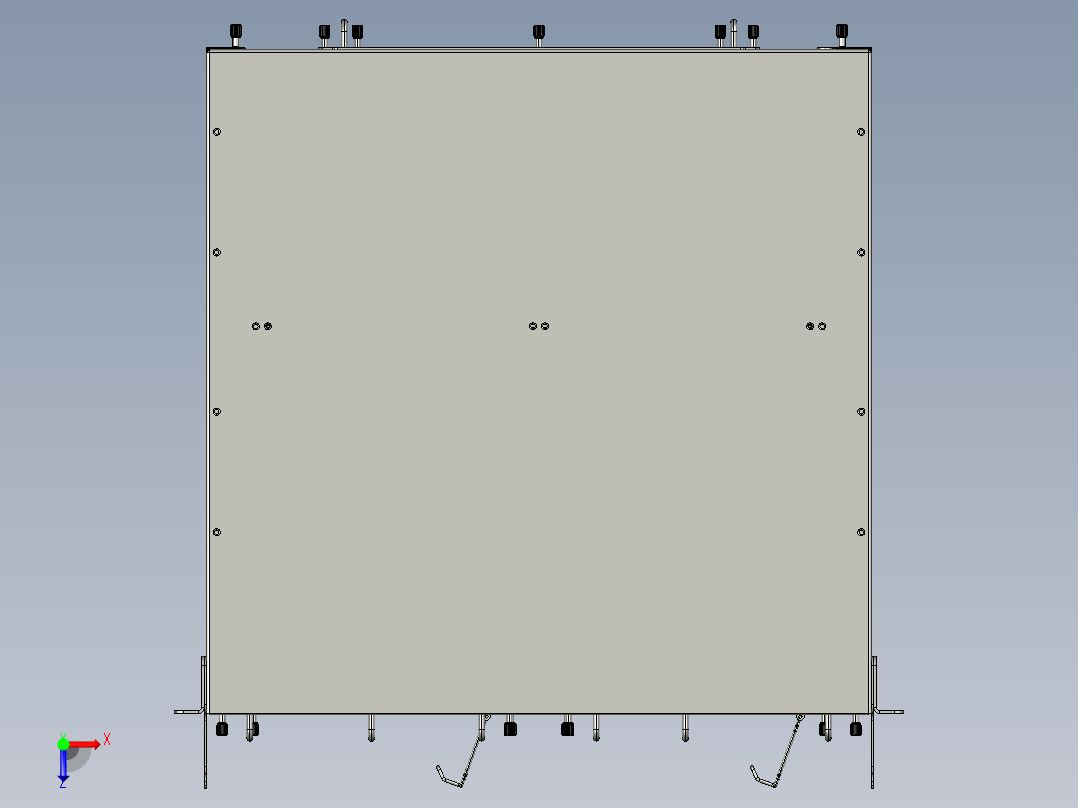 新型小型工业交换机641704俯视图