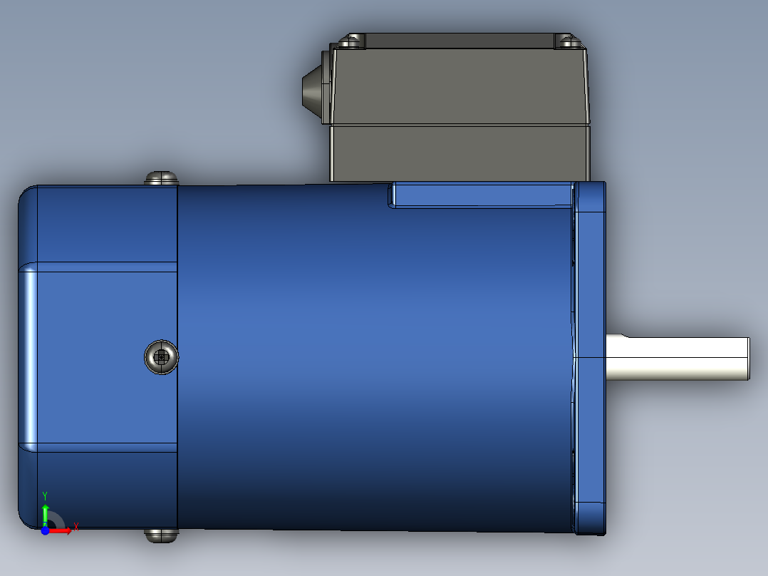 YT系列调速电机-90yt04前视图