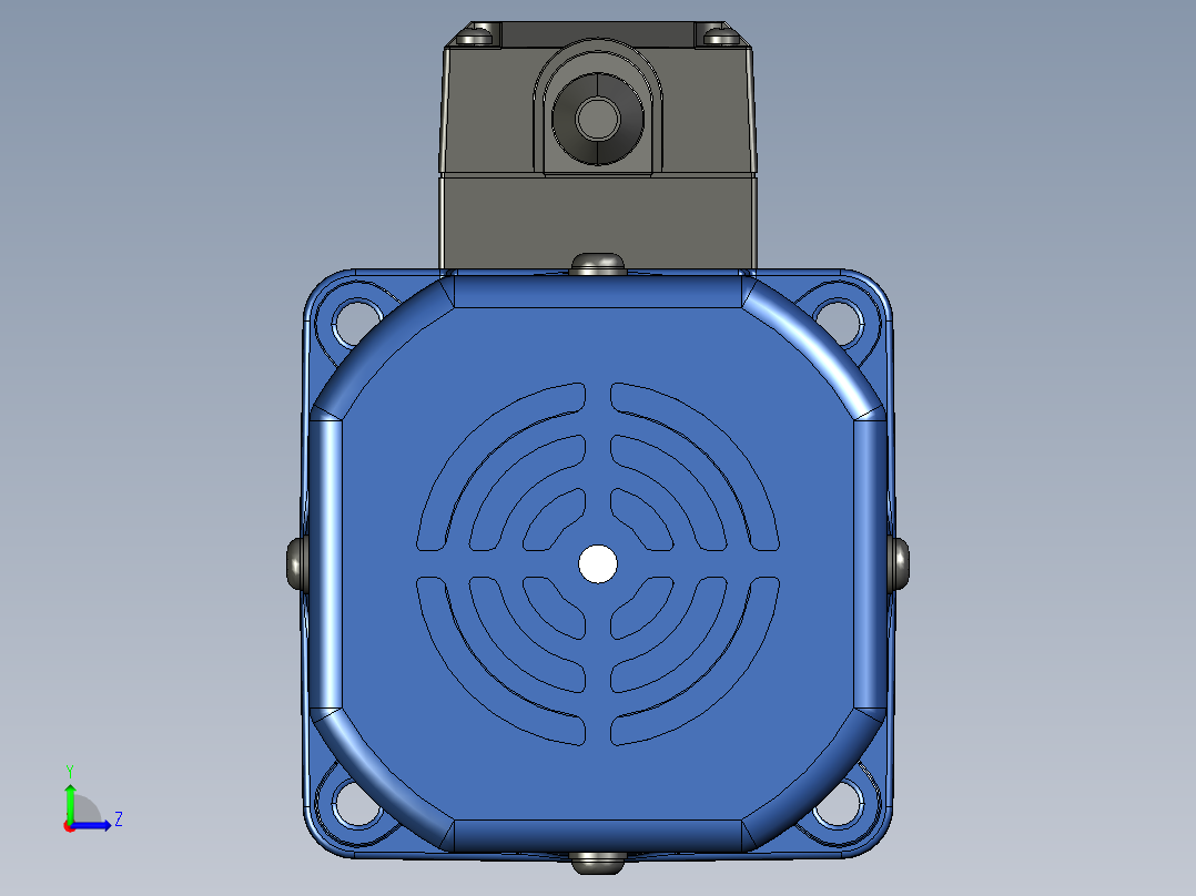 YT系列调速电机-90yt04左视图