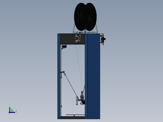 3ku K3000 3D打印机 sw15左视缩略图