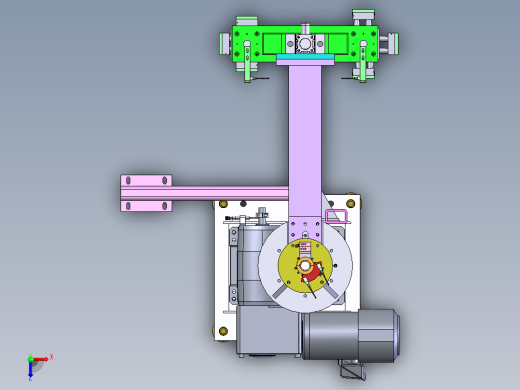 焊机卸载装置俯视缩略图