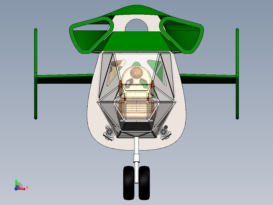 直升机(28)前视图