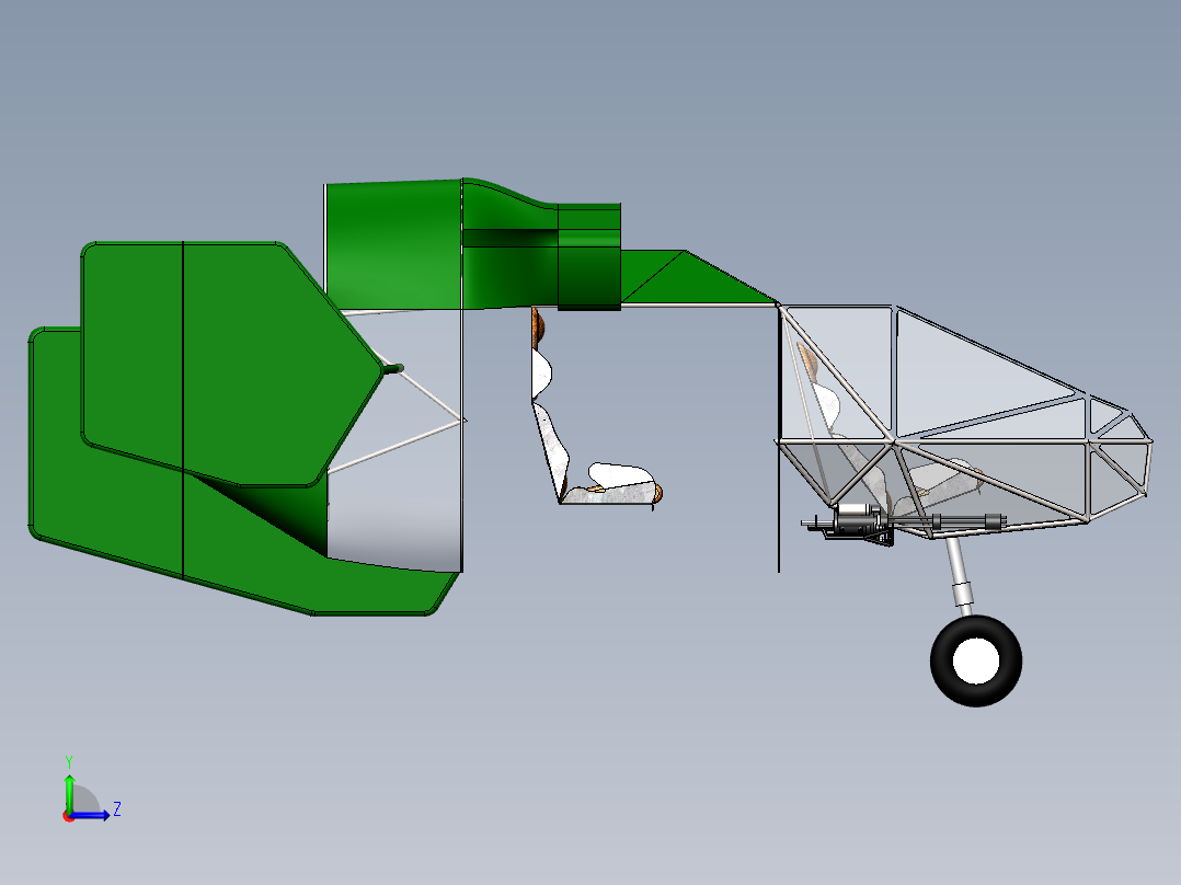 直升机(28)左视图