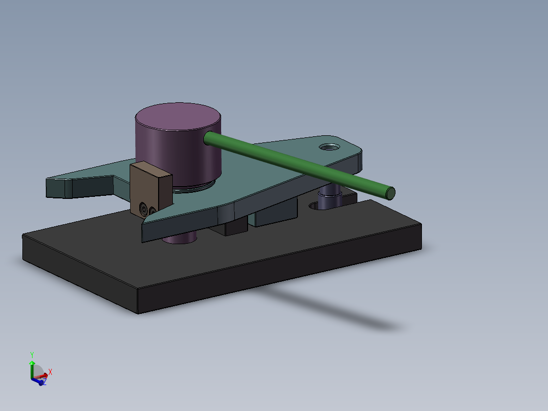 Fixture-592步进式带式夹紧器工装夹具