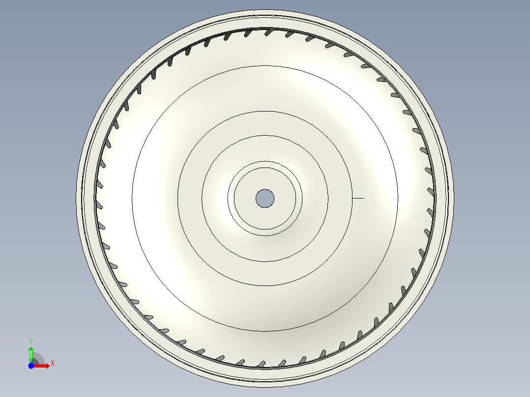 A0002785-抽油烟机离心叶轮160OD前视图