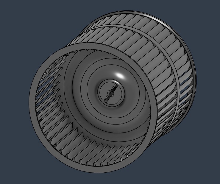 A0002785-抽油烟机离心叶轮160OD