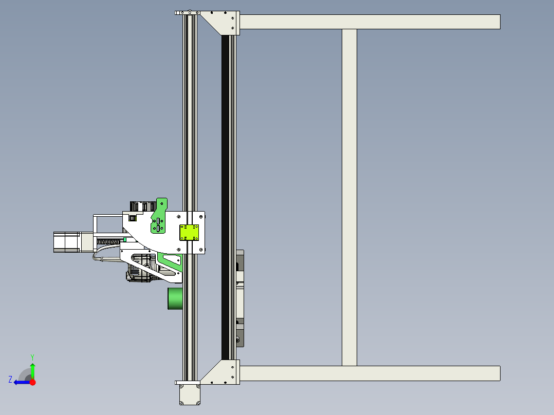 A3003750-数控铣床右视图