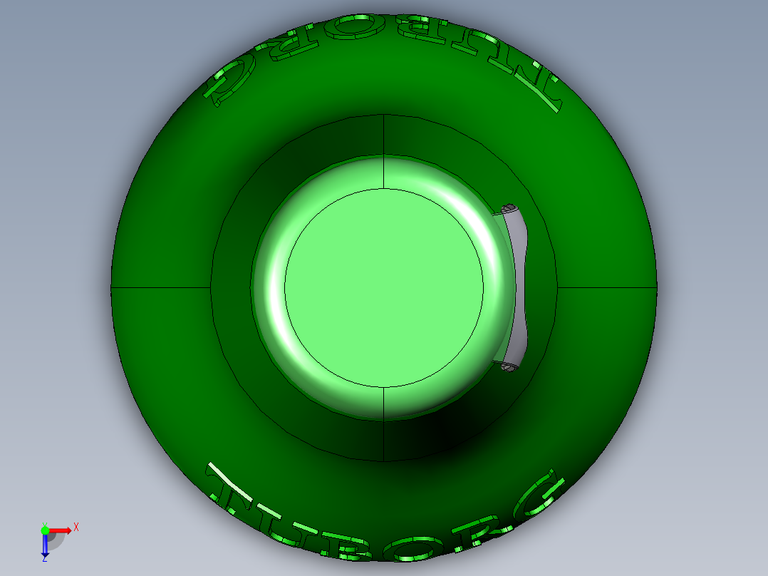 啤酒瓶、瓶子(9)俯视图
