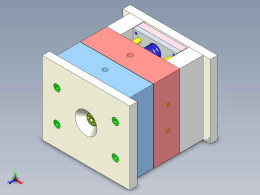显示屏面板（曲面分型）