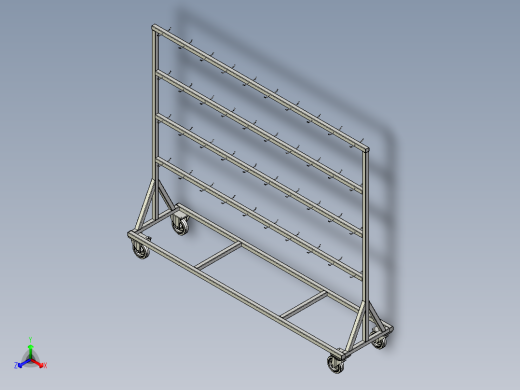 B2004255-手推车 - 电线和软管运输