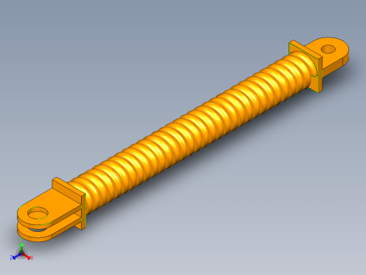 四轮减震底盘模型